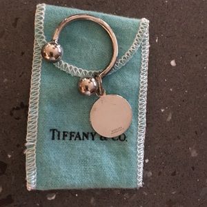 Tiffany silver keyring