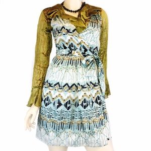 BCBGeneration Size 6 Wrap Dress