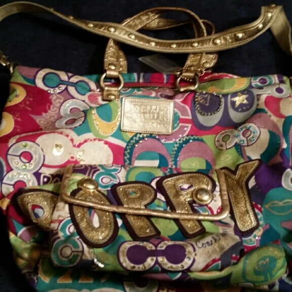 Coach Poppy crossbody purse