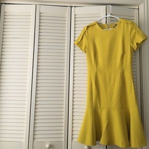Mustard Yellow Banana Republic Dress size 6