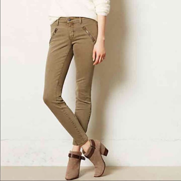 NWT Anthropologie Pilcro Moto jeans sz 31