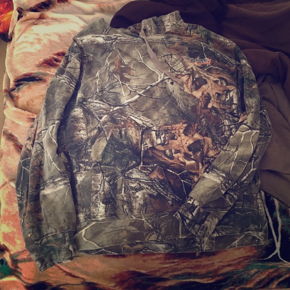 Real tree camo hoodie
