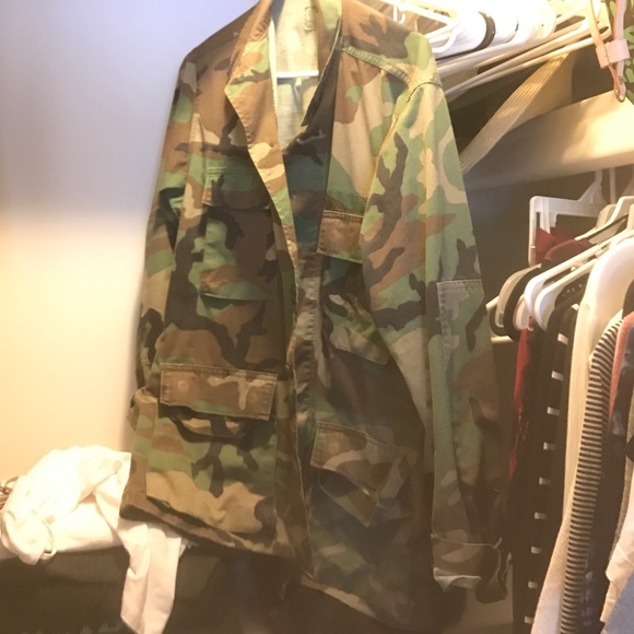 camouflage jacket