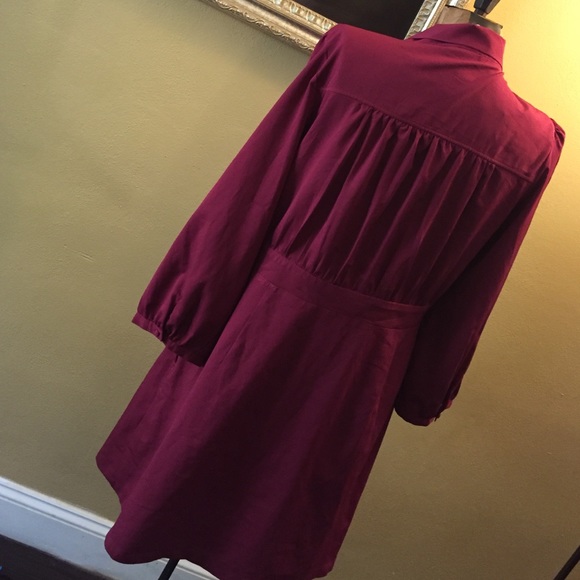 Tie Neck Dress - Picture 2 of 3