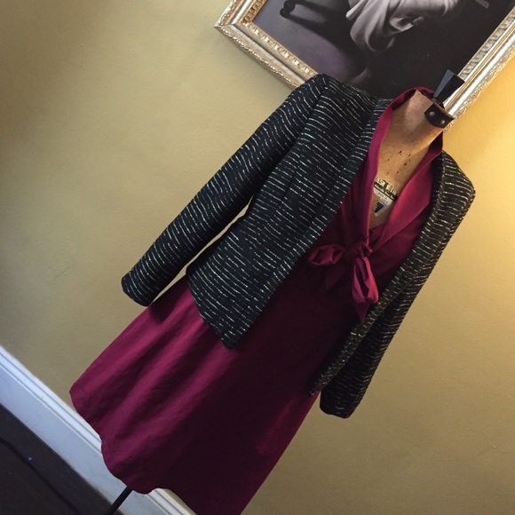 Tie Neck Dress - Picture 3 of 3