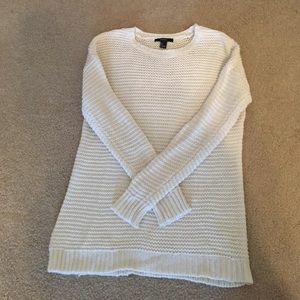 Comfy cable knit sweater.