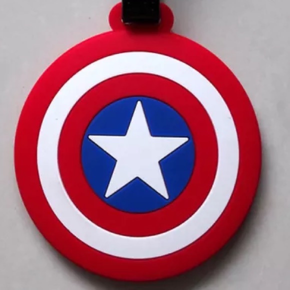 ❗️SALE❗🎉HP🎉Captain America Luggage Tag - Picture 2 of 3