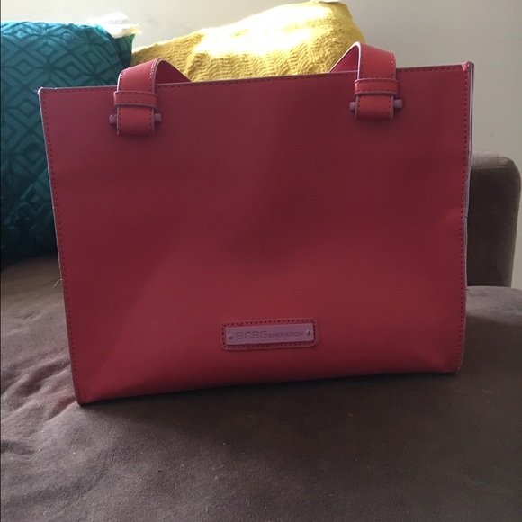 BCBG pink purse