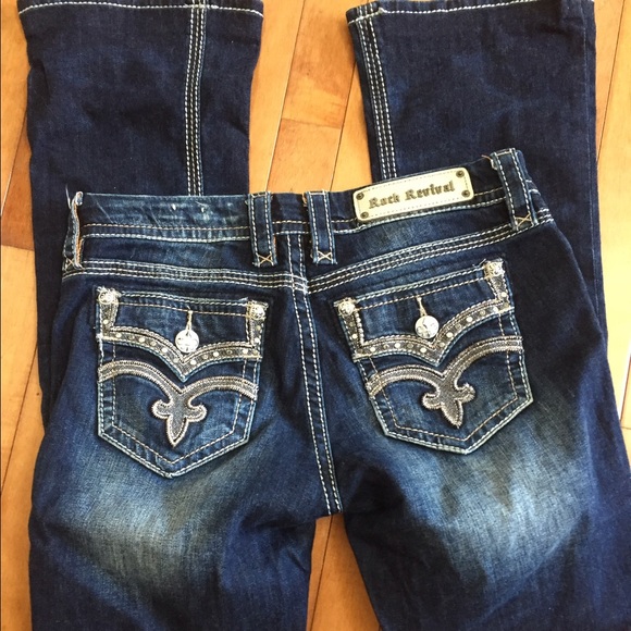 Bootcut Rock Revival Drew Jeans