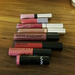 Liquid lipstick, and lip gloss bundle!!