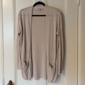 Rib knit Loft cardigan