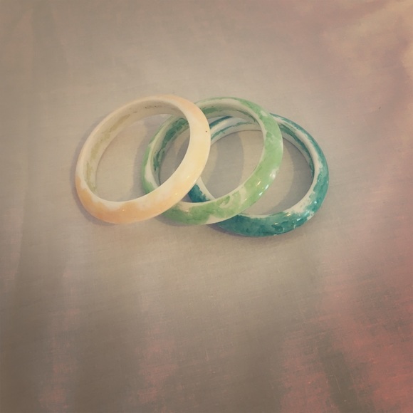 3 colorful bangles