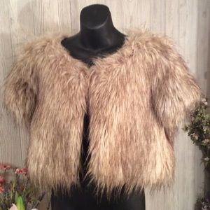 Drop Dead Darling Faux Fur Jacket.