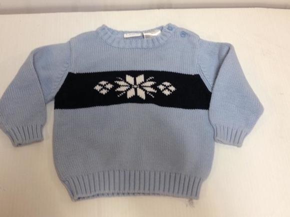 Izod Other - Baby snowflake ski sweater argyle diamond Izod 12m Izod Other - Baby snowflake ski sweater argyle diamond Izod 12m