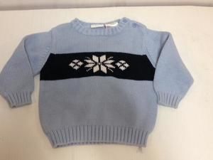 Izod Shirts & Tops - Baby snowflake ski sweater argyle diamond Izod 12m Izod Shirts & Tops - Baby snowflake ski sweater argyle diamond Izod 12m