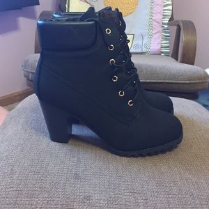 Black booties