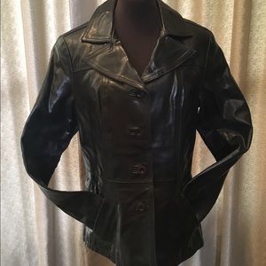 Black Wilson Leather Jacket