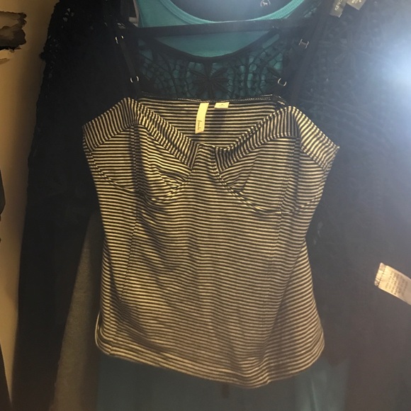 Striped Bustier