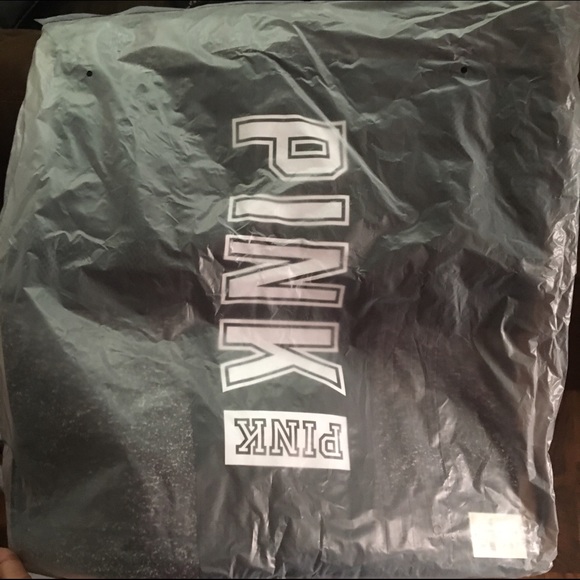 Brand new black PiNk drawstring backpack