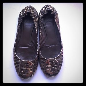 Tory Burch Reva Flats, Size 6.5