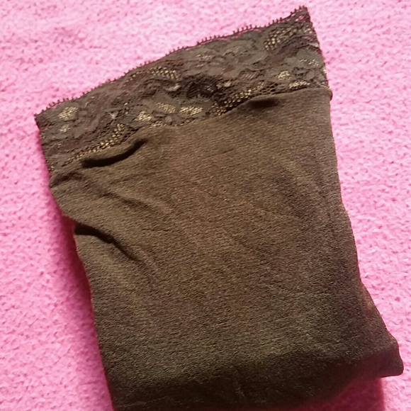 $7 ☆or 5 for $25☆! NEW! Brown lace top thigh highs