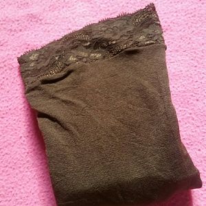 $7 ☆or 5 for $25☆! NEW! Brown lace top thigh highs