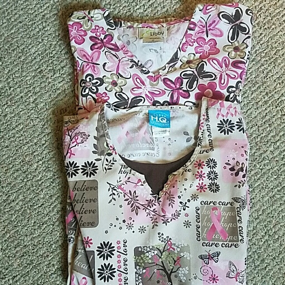Bundle of to scrub tops