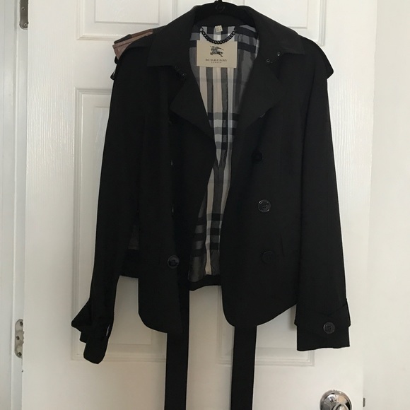 🚫SOLD Tradesy Burberry* Jacket* Black*