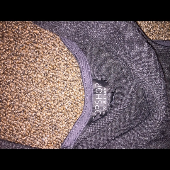 Top shop grey crop top - Picture 2 of 2