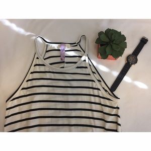 ‼️NWOT halter striped dress