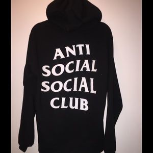 Anti social social club hoodie