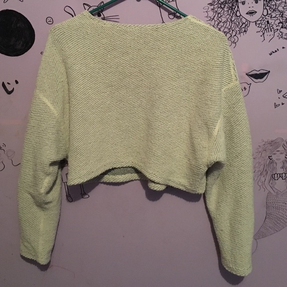 American Apparel reversible easy sweater