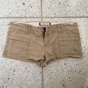 Abercrombie Khaki Colored Shorts