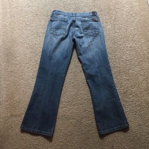 7 for all Mankind Bootcut Petite Jeans Size 26x26