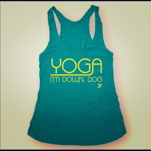Eco friendly Yoga tank, size M