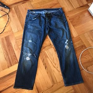 ⛔️SOLD Citizens of humanity cropped jeans size 30.