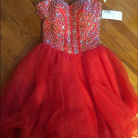 Sherri Hill Red Formal Dress *reposh*