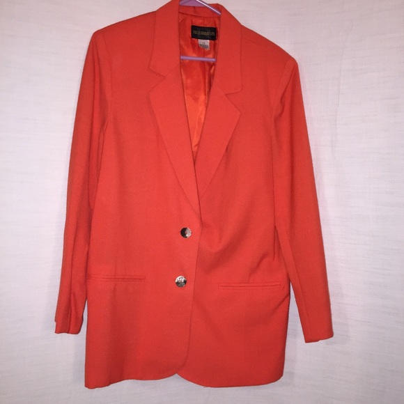 Women's red blazer