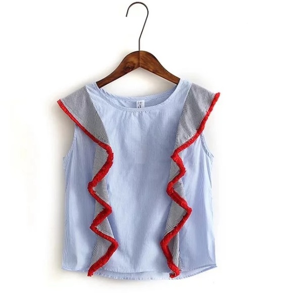 Women ruffle Blouse