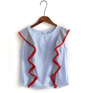 Women ruffle Blouse