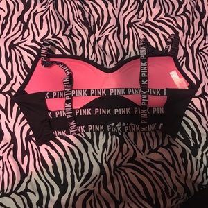 Pink bralette