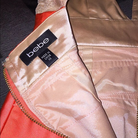 💫Satin Silk Bebe Dress  ✨ - Picture 2 of 4