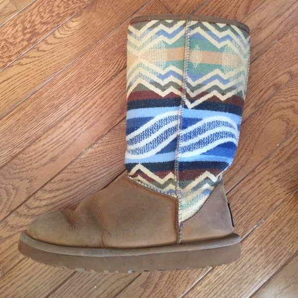 UGG  and Pendleton tall boots