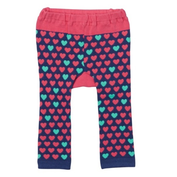 NWT Doodle Hot Pink BUTTERFLY knit pants/Leggings - Picture 3 of 4