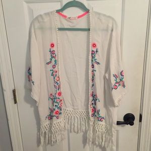 Fringe Cardigan