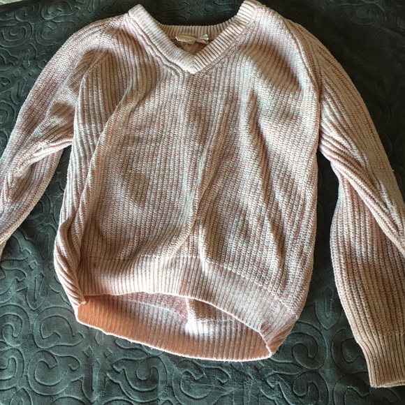 Pink sweater