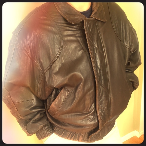 🌟🌟🌟🌟🌟Men's leather jacket- perfect condition
