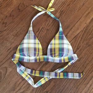 Victoria's Secret Push up halter bikini top