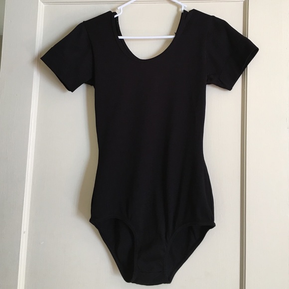 Vintage ballerina leotard with sleeves