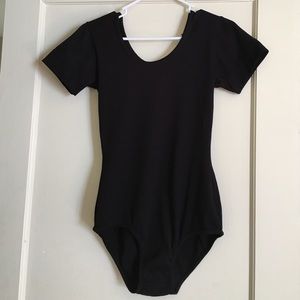 Vintage ballerina leotard with sleeves